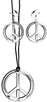 Boland Set Peace Dames Zilver Zilverkleurig