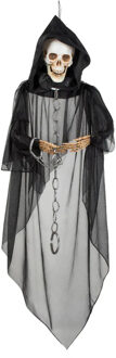 Boland skelet pop - 150 cm - halloween - geest - hangdecoratie