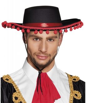 Boland Spaanse matador hoed met bolletjes