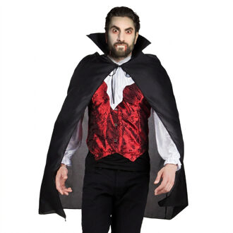Boland Vampier set - kunstgebit met bloed - dracula cape - halloween/horror - verkleden One size