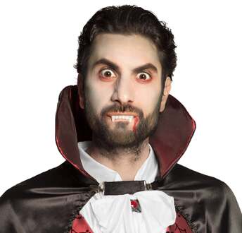 Boland Vampier tanden met bloed - volwassenen - kunstgebit - Halloween/Horror thema - Dracula