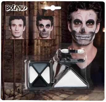 Boland Verkleed Schmink Doodskop - Carnaval/Halloween - griezelfeest