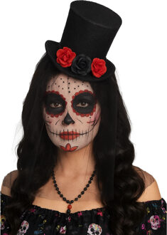 Boland Verkleed Schminkset met hoedje - Day of the Dead - Carnaval/Halloween
