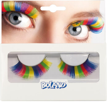 Boland wimpers Rainbow Multikleur