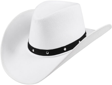 Boland Witte verkleed cowboyhoed Wichita voor dames