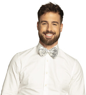 Boland Zilveren Strik Pailletten