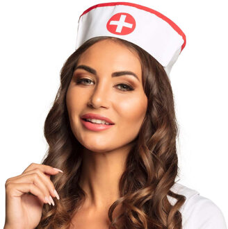 Boland Zuster/verpleegster kapje/hoedje - carnaval verkleed accessoire - sexy nurse