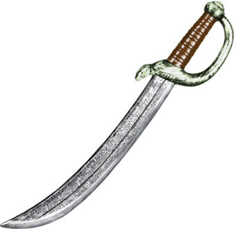 Boland Zwaard - 53 cm - kunststof - piraten zwaard - verkleden - carnaval - speelgoed