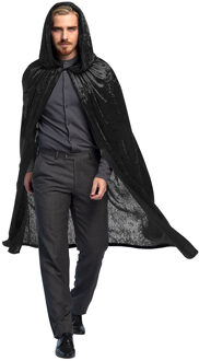 Boland Zwarte cape voor volwassenen Halloween  - Verkleedattribuut - One size