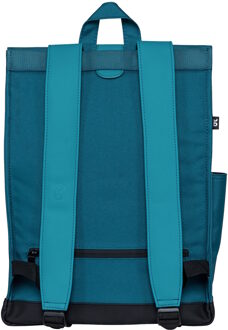 Bold Banana Envelope Backpack power petrol backpack Blauw - H 40 x B 31 x D 15