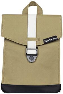 Bold Banana Envelope Mini Backpack olive ivory Groen - H 33 x B 25 x D 10