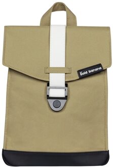 Bold Banana Envelope Mini Backpack olive ivory Groen - H 33 x B 25 x D 10