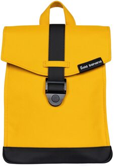 Bold Banana Envelope Mini Backpack yellow raven Geel - H 33 x B 25 x D 10