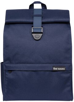 Bold Banana Roll Top Backpack nautic navy backpack Blauw - H 45 x B 31 x D 15