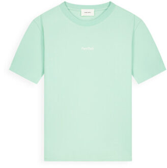 Bold emblem t-shirt - maat M Groen