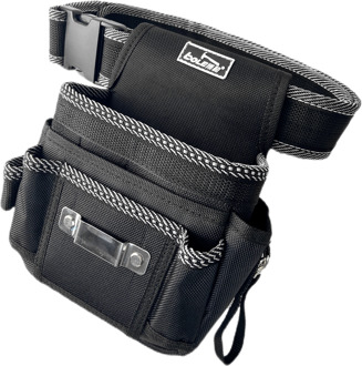 BOLE Professionele Elektricien Gereedschapstas Schroeven Nagels Boren Opbergtas Handreparatiegereedschap Houder Multifunctionele tassen Goud