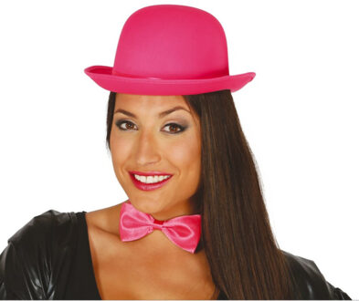 bolhoed 21 x 29 cm vilt roze one-size