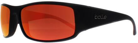 Bollé King BS026006 matzwart volt+ robijn gepolariseerd