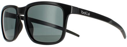 Bollé Square unisex glanzende zwarte grijze score - maat