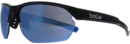 Bollé Victus BS065004 zwart mat blauw volt+ offshore gepolariseerde zonnebril - maat