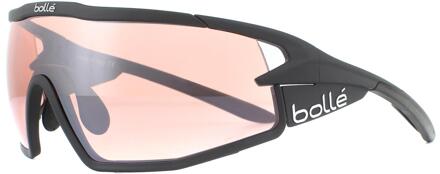 Bollé Zonnebril B-Rock Pro 12627 Mat Zwart Phantom Vermillon Gun Photochromic - maat