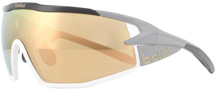 Bollé Zonnebril B-Rock Pro 12629 Glanzend Zwart Bruin Goud - maat