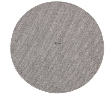 Bolonia buitenkleed ø 120cm - Laagste prijsgarantie! Grijs