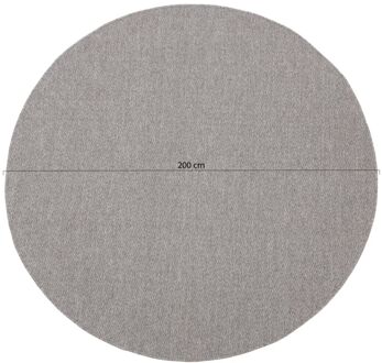 Bolonia buitenkleed ø 200cm - Laagste prijsgarantie! Grijs