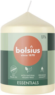 Bolsius Essentials Stompkaars 80/58 Soft Pearl wit