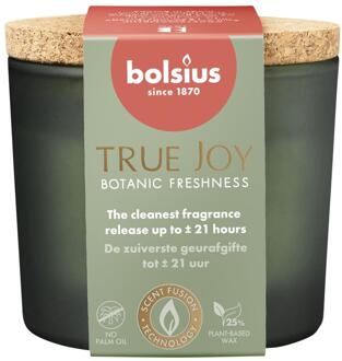 Bolsius Geurglas 66/83 Botanic Freshnes groen