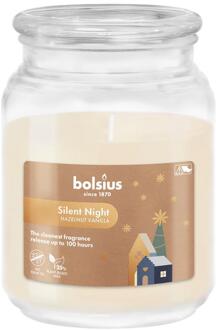 Bolsius Geurglas Silent Night 135/100 geel