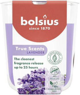 Bolsius Geurglas True Scents Lavender 80/73