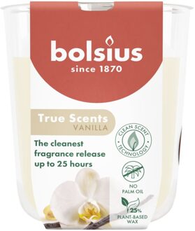 Bolsius Geurglas True Scents Vanilla 80/73