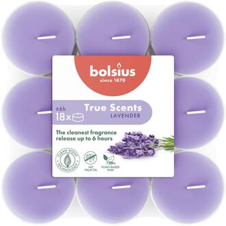 Bolsius Geurtheelichten 18st Lavender paars