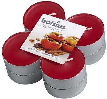 Bolsius Maxilichten+geur Baked Apple