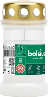 Bolsius NR3 - Herdenkingslicht - Wit - 24 gram