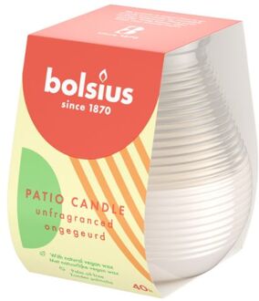 Bolsius Patio Candle - Kaars - Wit - 2,6 kg