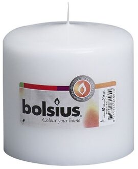 Bolsius stompkaars 100/100 mm wit Stompkaarsen