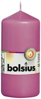 Bolsius Stompkaars 120/60 Fuchsia (doos 10 stuks)