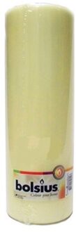 Bolsius stompkaars 300/100mm ivoor Stompkaarsen Crème