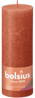 Bolsius Stompkaars Earthy Orange Ø68 mm - Hoogte 19 cm - Oranje - 85 branduren