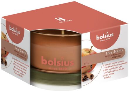 Bolsius True Scents - Geurkaars - Apple-Cinnamon