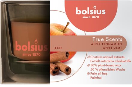 Bolsius True Scents - Kaars - Apple-Cinnamon