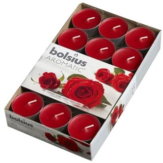 Bolsius Velvet roos - Geurtheelichten