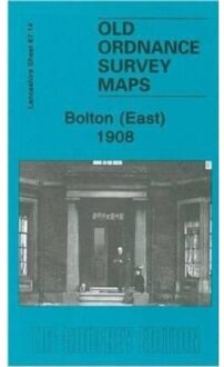 Bolton (East) 1908 - Old Ordnance Survey Maps Of Lancashire - Alan Godfrey
