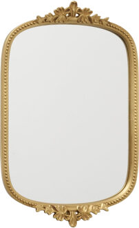 Boltze Wandspiegel Benita - goud - vierkant - vintage - klassiek - H45cm