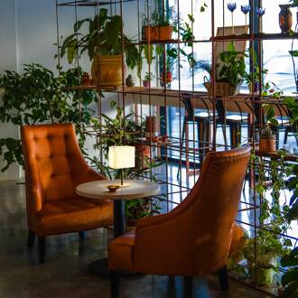 Bolzano tafellamp, beige, linnen, 30 cm hoog, E14 beige, natuurlijke eikenkleur, zwart