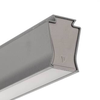 Boma lijnverlichting Phase 91,5cm zilver zilver, opaal