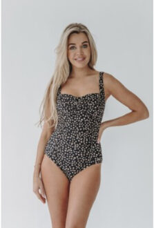 BOMAIN Ladies swimsuit cadiz luxe 21.504a Zwart - 40