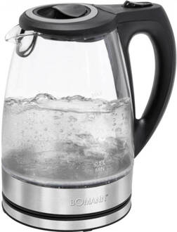 Bomann WKS6032 G CB - Waterkoker - 1,7L - Glas Transparant